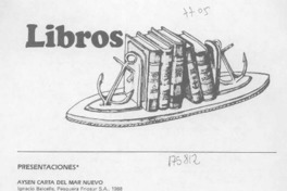 Aysén carta del mar nuevo  [artículo] C. C. N.