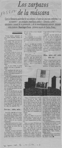 Los zarpazos de la máscara