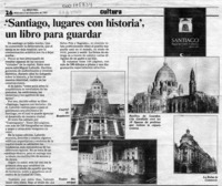 "Santiago, lugares con historia", un libro para guardar  [artículo].