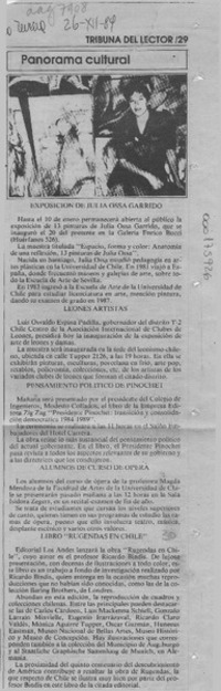 Libro "Rugendas en Chile"  [artículo].
