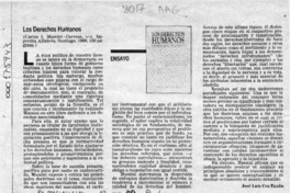 Los Derechos Humanos