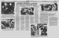 Gabriela Mistral latente en todo el Valle de Elqui