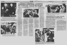 Gabriela Mistral latente en todo el Valle de Elqui