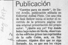 Publicación  [artículo].