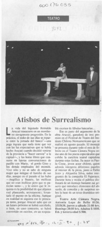 Atisbos de surrealismo  [artículo].