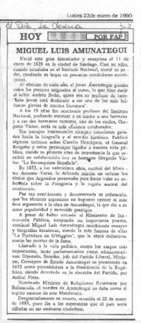 Miguel Luis Amunátegui