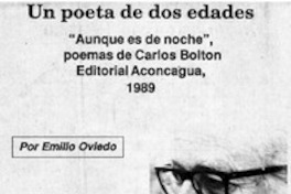 Un poeta de dos edades