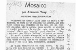 Cortejo terrestre  [artículo] Juan Carlos González Colville.