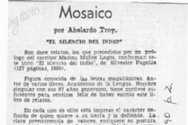 Mosaico  [artículo] Abelardo Troy.