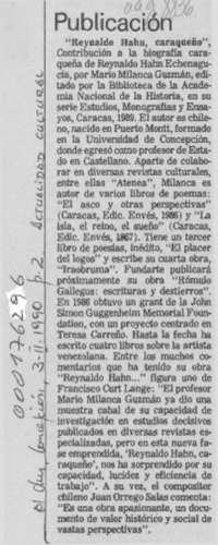 Publicación  [artículo].