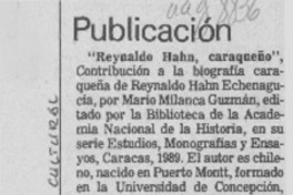 Publicación  [artículo].