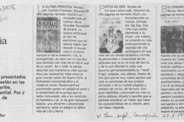 Reseña  [artículo].