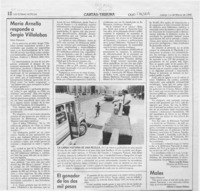 Mario Arnello responde a Sergio Villlalobos  [artículo] Mario Arnello Romo.