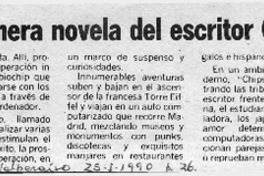 "Chipsy", la primera novela del escritor Carlos Quiroga  [artículo].