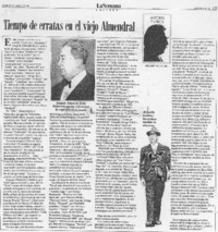 Tiempo de erratas en el viejo Almendral