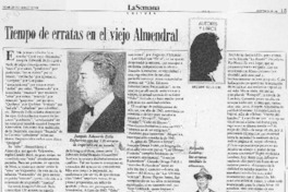 Tiempo de erratas en el viejo Almendral