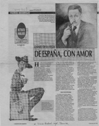 De España, con amor  [artículo] Claudio Solar.
