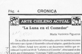 "La luna en el comedor"  [artículo] María Verónica Figueroa.