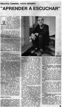 "Aprender a escuchar"