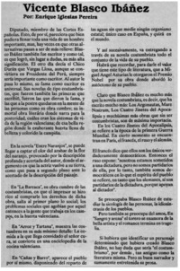 Vicente Blasco Ibáñez
