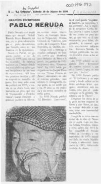 Pablo Neruda  [artículo].