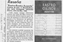 Reseña  [artículo] O. Z. S.
