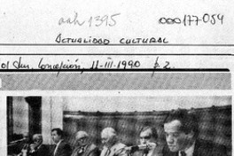 Presentan libro sobre la opción parlamentaria  [artículo].