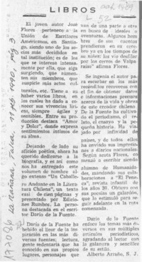 "Un caballero andante en la literatura chilena"  [artículo] Alberto Arraño.