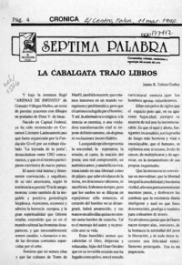 La cabalgata trajo libros