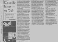 El cuento breve en Chile  [artículo] Eugenio Matus.