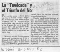 La "Tevécada" y el triunfo del No  [artículo].