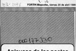 Aplausos de los poetas vivos al poeta muerto