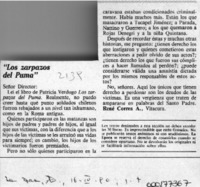 "Los zarpazos del puma"  [artículo] René Correa A.