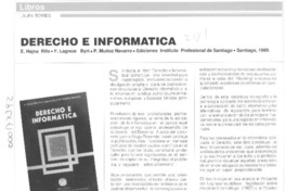 Derecho e Informática