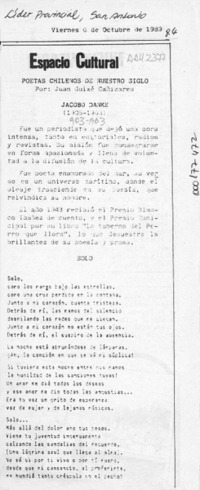 Espacio cultural  [artículo] Juan Guixé Cañizares.