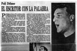 Poli Délano el escritor con la palabra