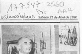 Murió escritor Diego Muñoz  [artículo].