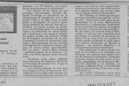 Momunentos Nacionales y Arquitectura Tradicional V RegiónValparaíso  [artículo] Fernando de la Lastra B.
