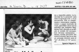 "Cariño malo" o el limbo de la melancolía  [artículo] Ignacio Iñíguez A.