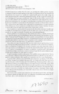 La Piel de Chile  [artículo] Antonio Campaña.