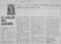 El dolor del quiebre  [artículo] M. Teresa Herreros.