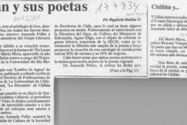 Chillán y sus poetas  [artículo] Rigoberto Rubilar D.