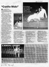 "Cariño malo"  [artículo] Ivonne Collinet.