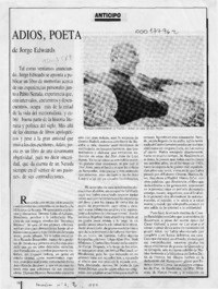 Adiós, poeta  [artículo].