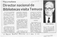 Director nacional de Bibliotecas visita Temuco