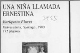 Una Niña llamada Ernestina  [artículo] Paula Walker.