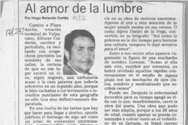 Al amor de la lumbre