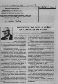 Reencuentro con la niñez en librerías de viejo --  [artículo] Orlando Gutiérrez Salinas.