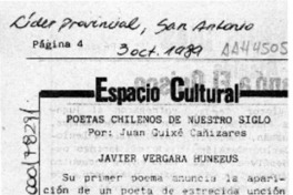 Espacio cultural  [artículo] Juan Guixé Cañizares.