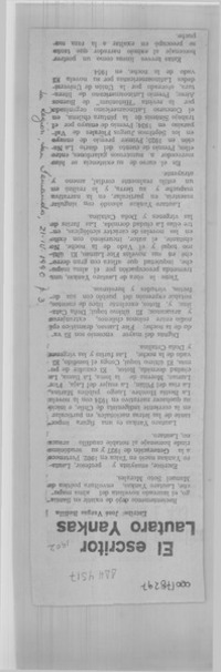 El escritor Lautaro Yankas